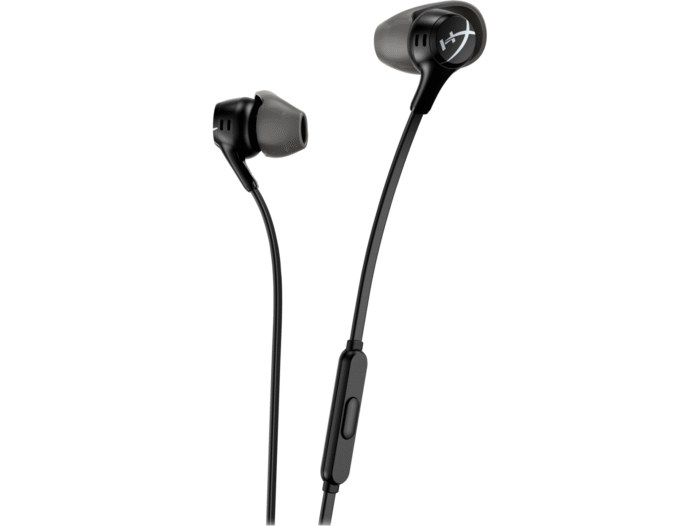 Геймърски слушалки тапи с микрофон HyperX Cloud Earbuds II Black - Image 1