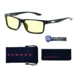 Компютърни очила GUNNAR Vertex Onyx, Amber Natural, Черен - Image 4