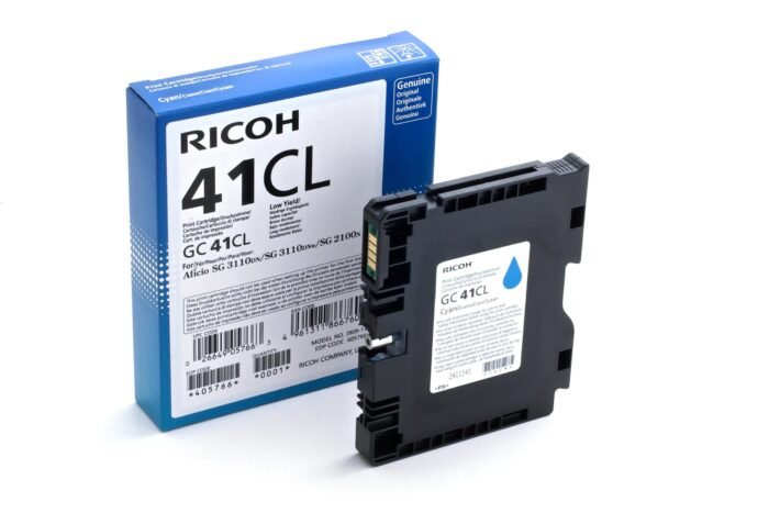 Мастило гел RICOH GC 41CL, GelJet SG 2100N/2100DN, 600 копия,Cyan - Image 1