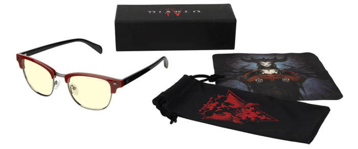 Компютърни очила GUNNAR Diablo IV Sanctuary Edition - Blood Onyx Amber - Image 4