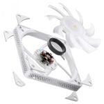 Вентилатор Jonsbo HF1215 Slim PWM, ARGB, 120x120x15, Бял - Image 7