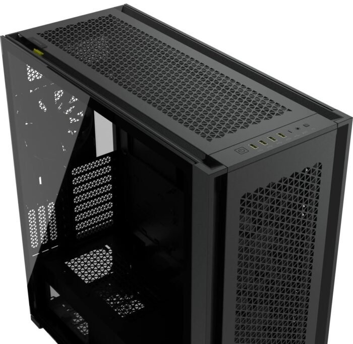 Кутия Corsair 7000D Airflow Full Tower, Tempered Glass, Черна - Image 3