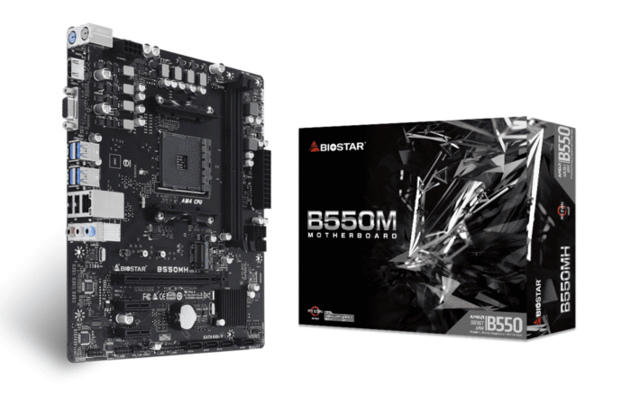 Дънна платка BIOSTAR B550MH, AMD B550, sock. AM4 - Image 2