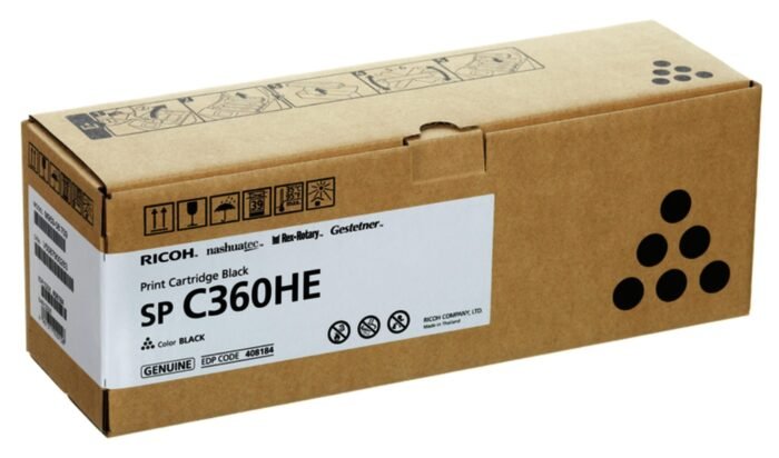 Тонер касета Ricoh SPC360HE, 7000 копия, Черен - Image 2