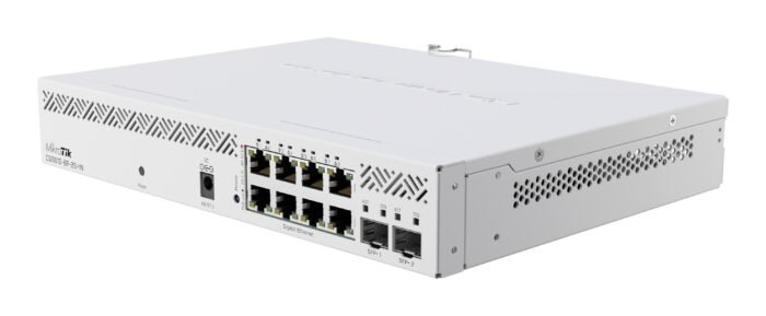 Суич MikroTik CSS610-8P-2S+IN, 8 x Gigabit Ethernet ports, 2 x SFP - Image 1