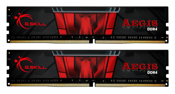 Памет G.SKILL Aegis 16GB(2x8GB) DDR4 3000MHz F4-3000C16D-16GISB - Image 1