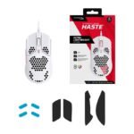 Геймърска мишка HyperX Pulsefire Haste, RGB, USB 2.0, Бял/Розов - Image 6