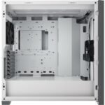 Кутия Corsair 5000D Airflow Mid Tower, Tempered Glass, Бяла - Image 4