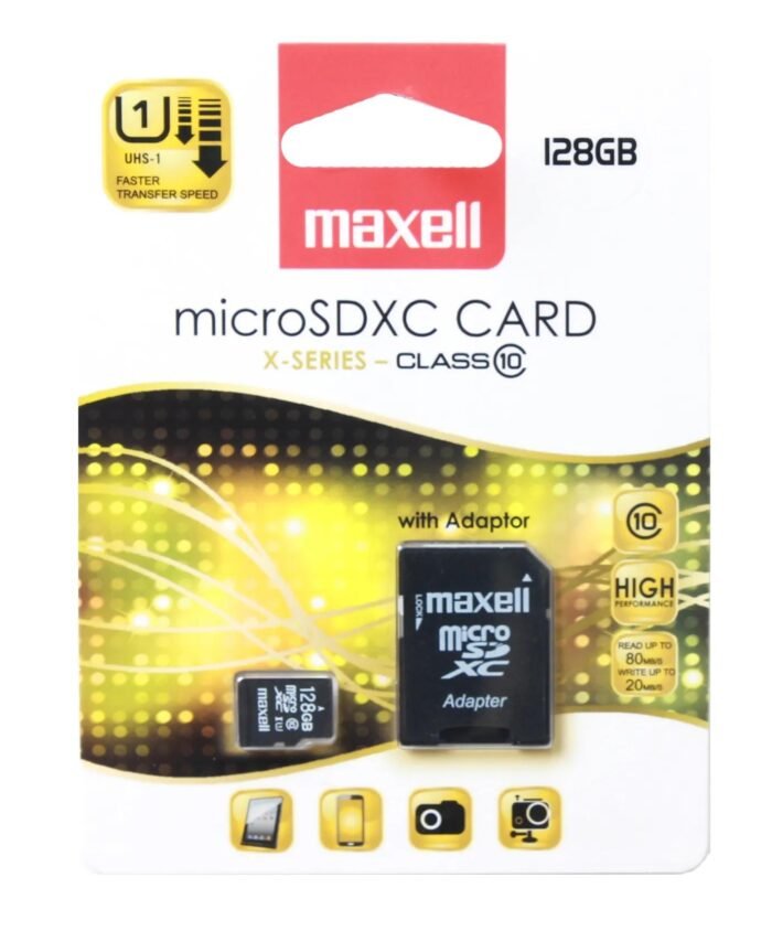 Карта памет Maxell micro SDXC, 128GB - Image 1