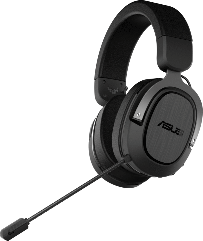 Геймърски слушалки ASUS TUF Gaming H3 Wireless, 2.4 GHz, USB-C, 7.1 Surround Sound - Image 1
