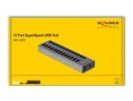 USB хъб Delock, 13 x USB-A, DELOCK-63738 - Image 4