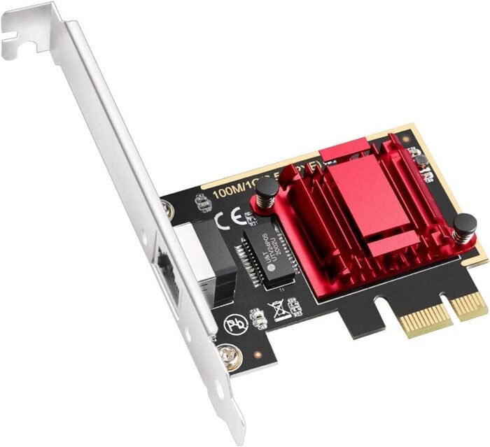Мрежова карта Cudy PE25, PCIe, 10 Mbps/ 100 Mbps/ 1 Gbps/ 2.5 Gbps - Image 1