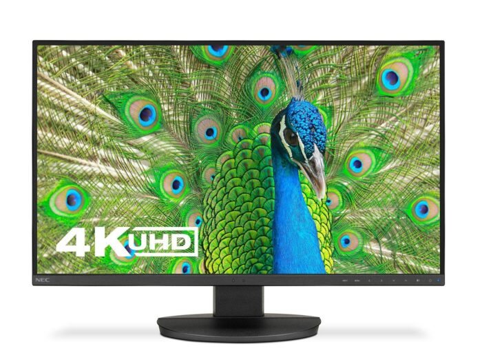 Монитор NEC MultiSync EA271U LCD 27", IPS, 3840 x 2160, DisplayPort, HDMI, USB-C, USB 3.1, Черен - Image 1