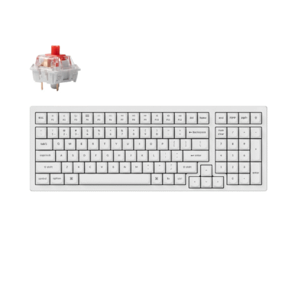 Геймърска Механична клавиатура Keychron K4 Pro HS Full-Size K Pro Red Switch RGB LED