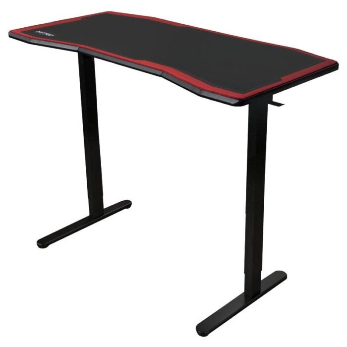 Геймърско бюро Nitro Concepts D16M, Carbon Red - Image 3