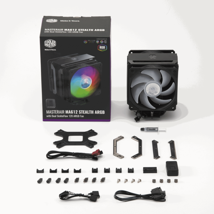 Охладител за процесор Cooler Master MasterAir MA612 Stealth ARGB - Image 14