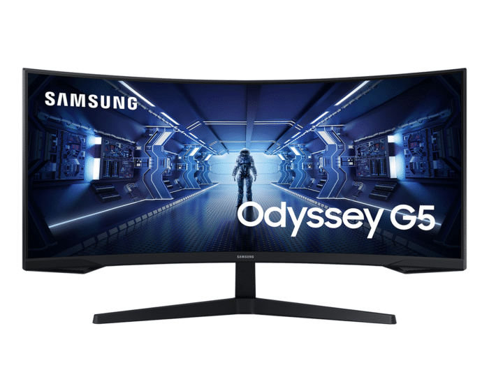Монитор Samsung Odyssey G5 34 inch, VA Curved UWQHD 3440x1440 - Image 1