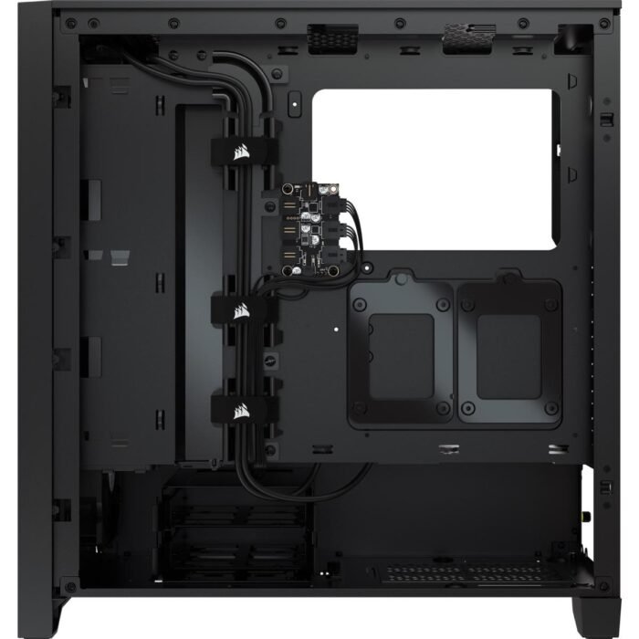 Кутия Corsair iCUE 4000X RGB Mid Tower, Tempered Glass, Черна - Image 5
