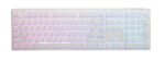 Геймърскa механична клавиатура Ducky One 3 Pure White Full Size Hotswap Cherry MX Blue, RGB, PBT Keycaps