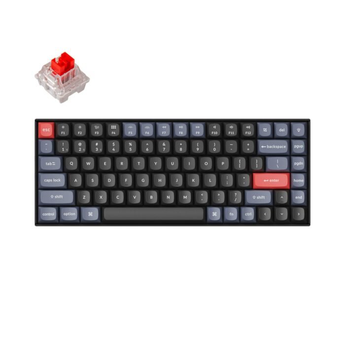 Геймърска механична клавиатура Keychron K2 Pro HS Red Switch, White Backlight Plastic Frame - Image 1