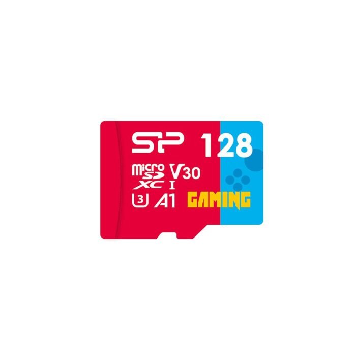 Карта памет Silicon Power Superior Gaming 128GB, microSDHC/SDXC, Class 10, A1, V30, UHS-I U3, SD Adapter - Image 1