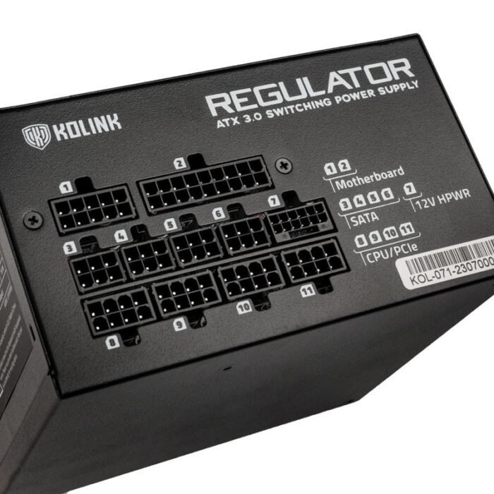 Захранващ блок Kolink Regulator 750W 80+ Gold ATX 3.0 - Image 5