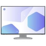 Монитор EIZO FlexScan EV2485, IPS, 24 inch, Wide, UXGA, DisplayPort, HDMI, USB-C, USB Hub, Бял