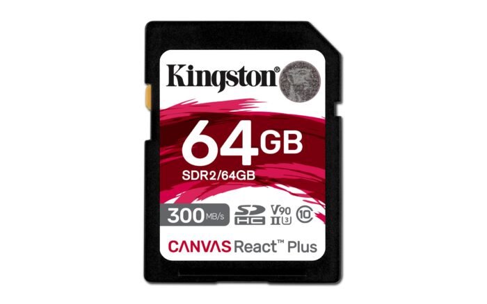 Карта памет Kingston Canvas React SDXC 64GB - Image 1
