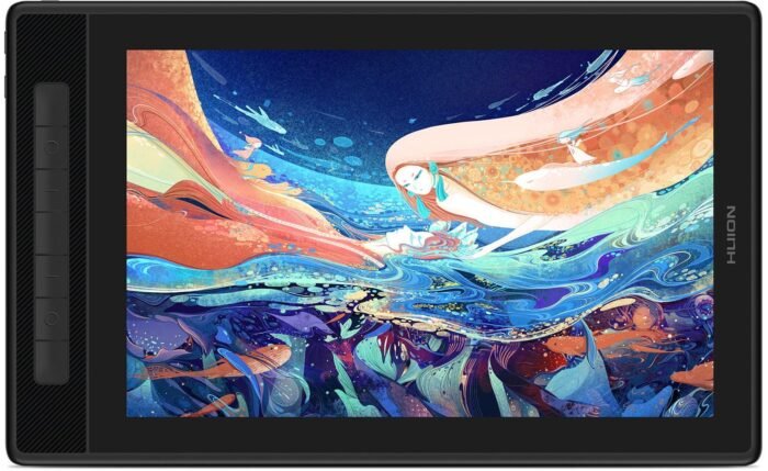 Графичен дисплей таблет HUION Kamvas Pro 13, 13.3", 2.5K 2560 x 1600, Черен - Image 1