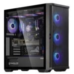 Кутия ZALMAN Z10 PLUS, Tempered Glass, RGB Mid-Tower, Черна - Image 3