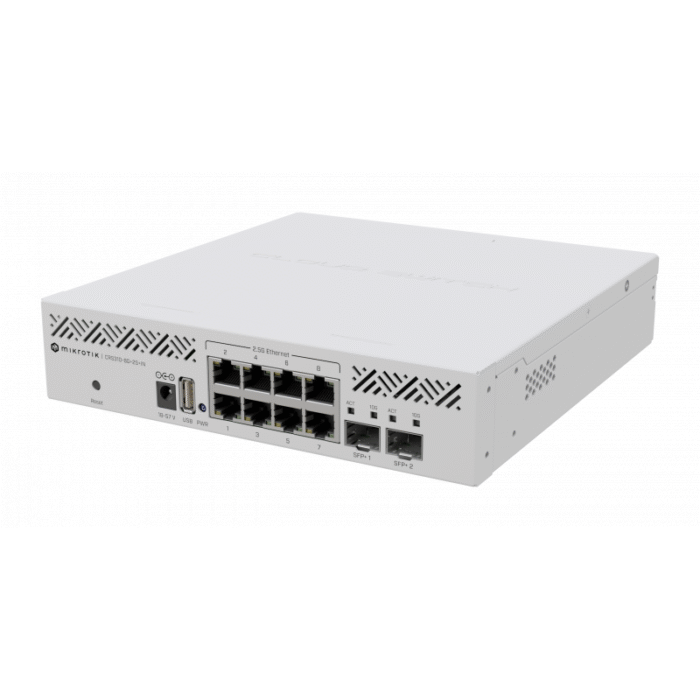 Суич MikroTik CRS310-8G-2S-IN, 8 x Gigabit Ethernet ports, 2 x SFP - Image 1