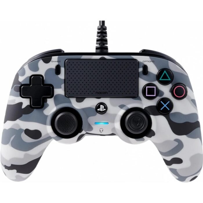Жичен геймпад Nacon Wired Compact Controller Camo Grey, Сив - Image 1