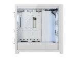 Кутия Corsair iCUE 5000X RGB QL Edition Mid Tower, Tempered Glass, Бяла - Image 4