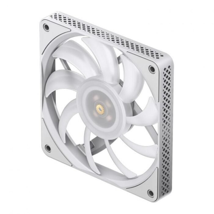 Вентилатор Jonsbo HF1215 Slim PWM, ARGB, 120x120x15, Бял - Image 4