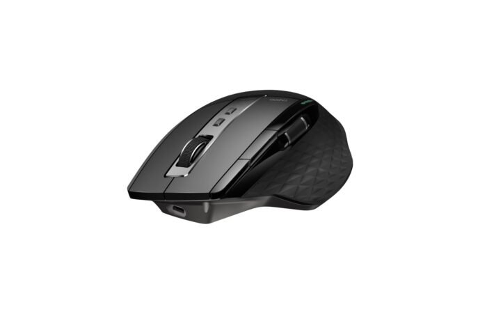 Безжична оптична мишка RAPOO MT750S, Multi-mode, Bluetooth & 2.4Ghz, Черна, LiIon Батерия - Image 2