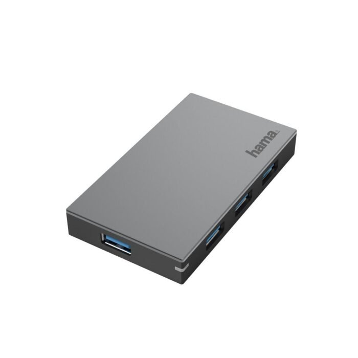 USB 4-портов хъб със захранване,  USB 3.0, 5Gbps за лаптопи - Image 1