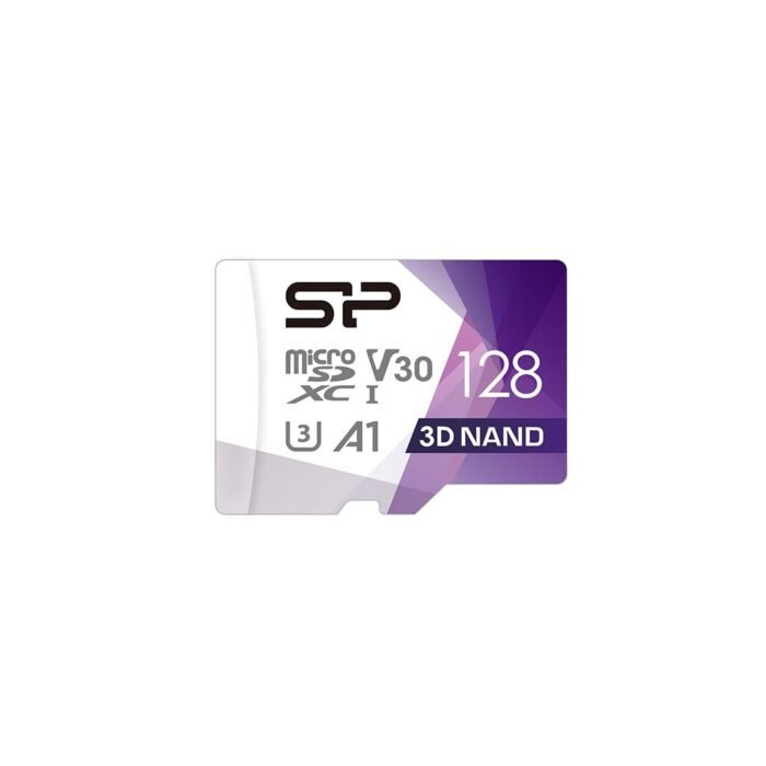 Карта памет Silicon Power Superior Pro, 128GB, microSDXC, Class 10, SD Adapter - Image 1
