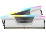 Памет Corsair Vengeance White RGB 32GB(2x16GB) DDR5 6000MHz CL36 CMH32GX5M2E6000C36W