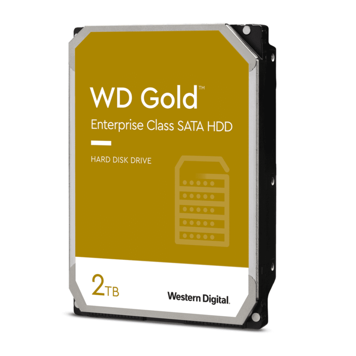 Хард диск WD Gold, 2TB, 7200rpm, 128MB, SATA 3 - Image 1