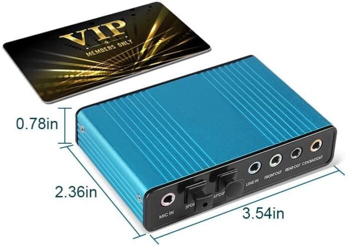 Звукова карта ESTILLO, USB, 5.1 - Image 4