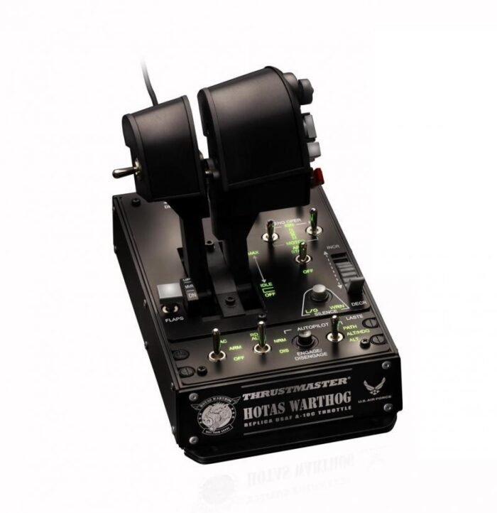 Жичен джойстик,  авиосимулатор Thrustmaster HOTAS Warthog Dual Throttles  за PC, Черен - Image 4