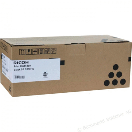 Тонер касета Ricoh SPC310HE, 7200 копия Черен