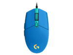 Геймърска мишка Logitech G102 LightSync, RGB, Оптична, Жична, USB, Син