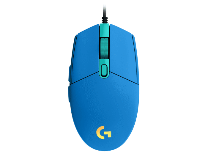 Геймърска мишка Logitech G102 LightSync, RGB, Оптична, Жична, USB, Син - Image 1