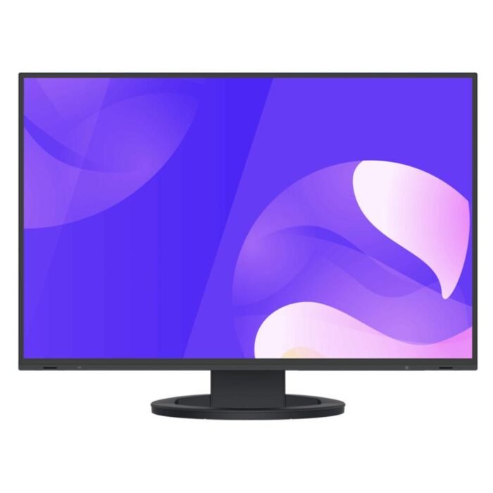 Монитор EIZO FlexScan EV2495, IPS, 24 inch, Wide, UXGA, DisplayPort, HDMI, USB-C, USB-C Daisychain USB Hub, RJ-45, Черен - Image 1