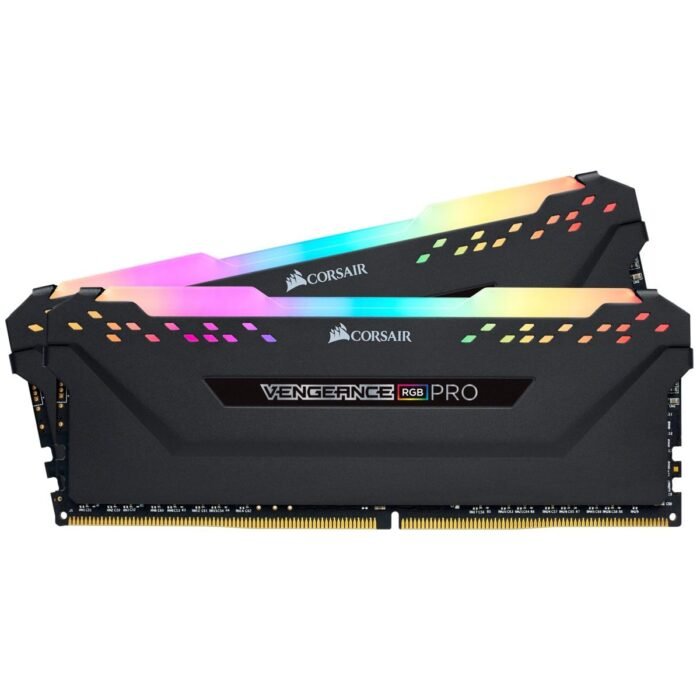 Памет Corsair Vengeance PRO RGB Black 16GB(2x8GB) DDR4 3600MHz CMW16GX4M2Z3600C18 - Image 1