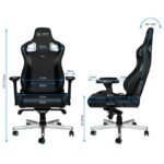 Геймърски стол noblechairs EPIC Mercedes-AMG Petronas Edition - Image 2
