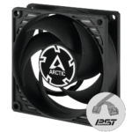 Вентилатор ARCTIC P8 PWM PST, Черен - Image 2
