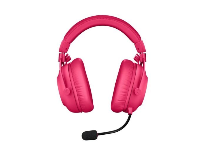 Безжични Геймърски слушалки Logitech PRO X 2 Magenta - Image 4