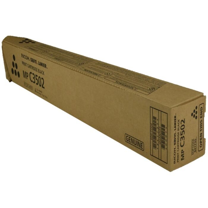 Тонер касета Ricoh MP C3502, 28000 копия, Черен - Image 1